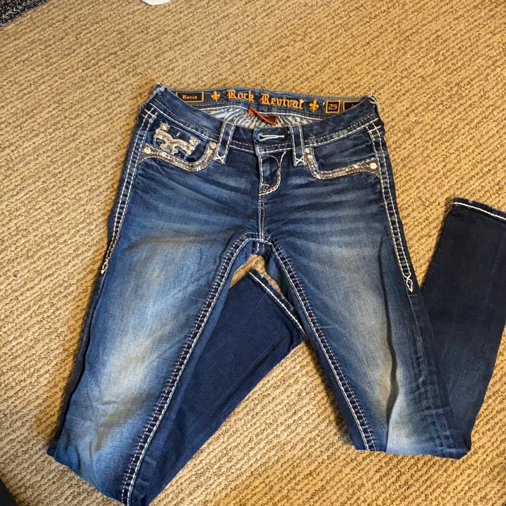 Rick revival skinny jeans